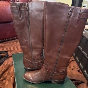 Ralph Lauren Brand New Brown Boots, Size 5.5